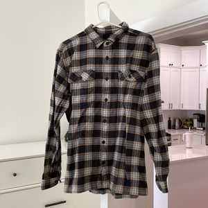 Men's Long-Sleeved Organic Cotton Midweight Fjord Flannel Shirt